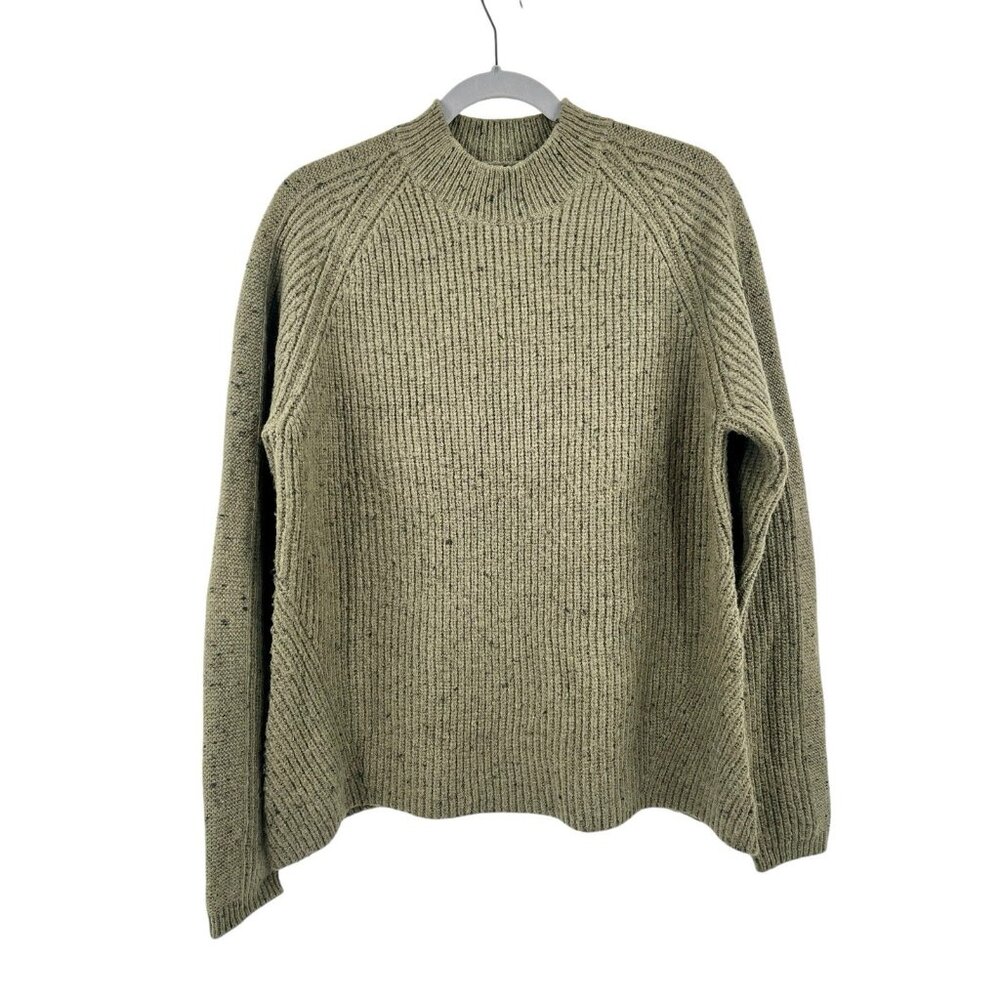 KUHL Women's Green Ida Mock Neck Pullover Sweater Large